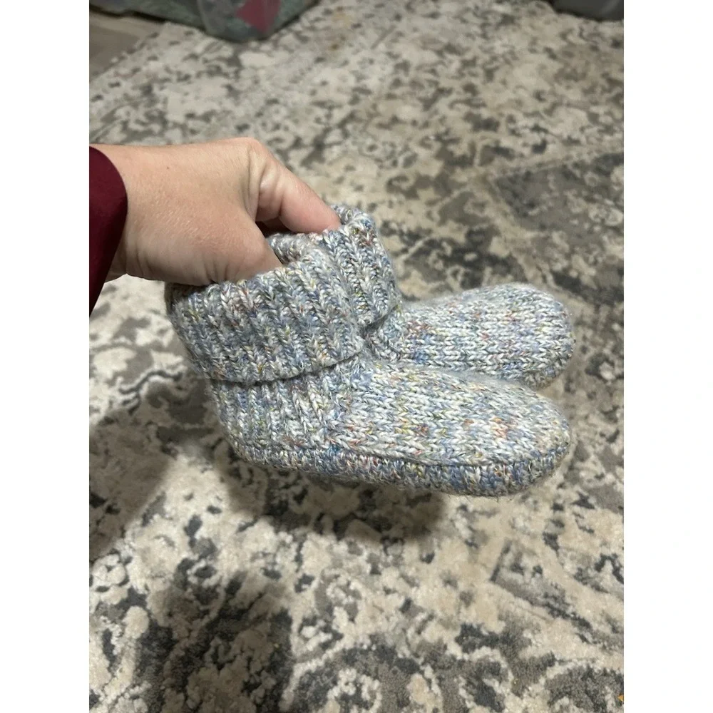 Bombas Sherpa Lined Bootie Gripper Slipper - Little Kid's/Toddler Size 5-7